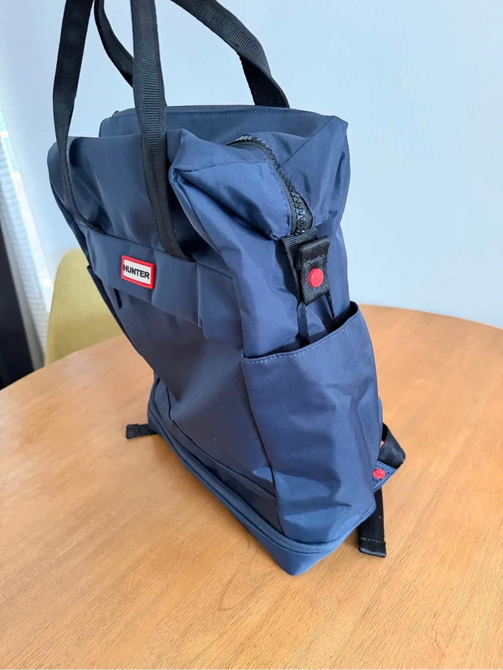 Hunter Urban Navy Packable Men's Water Resistant travel Work Laptop Backpack